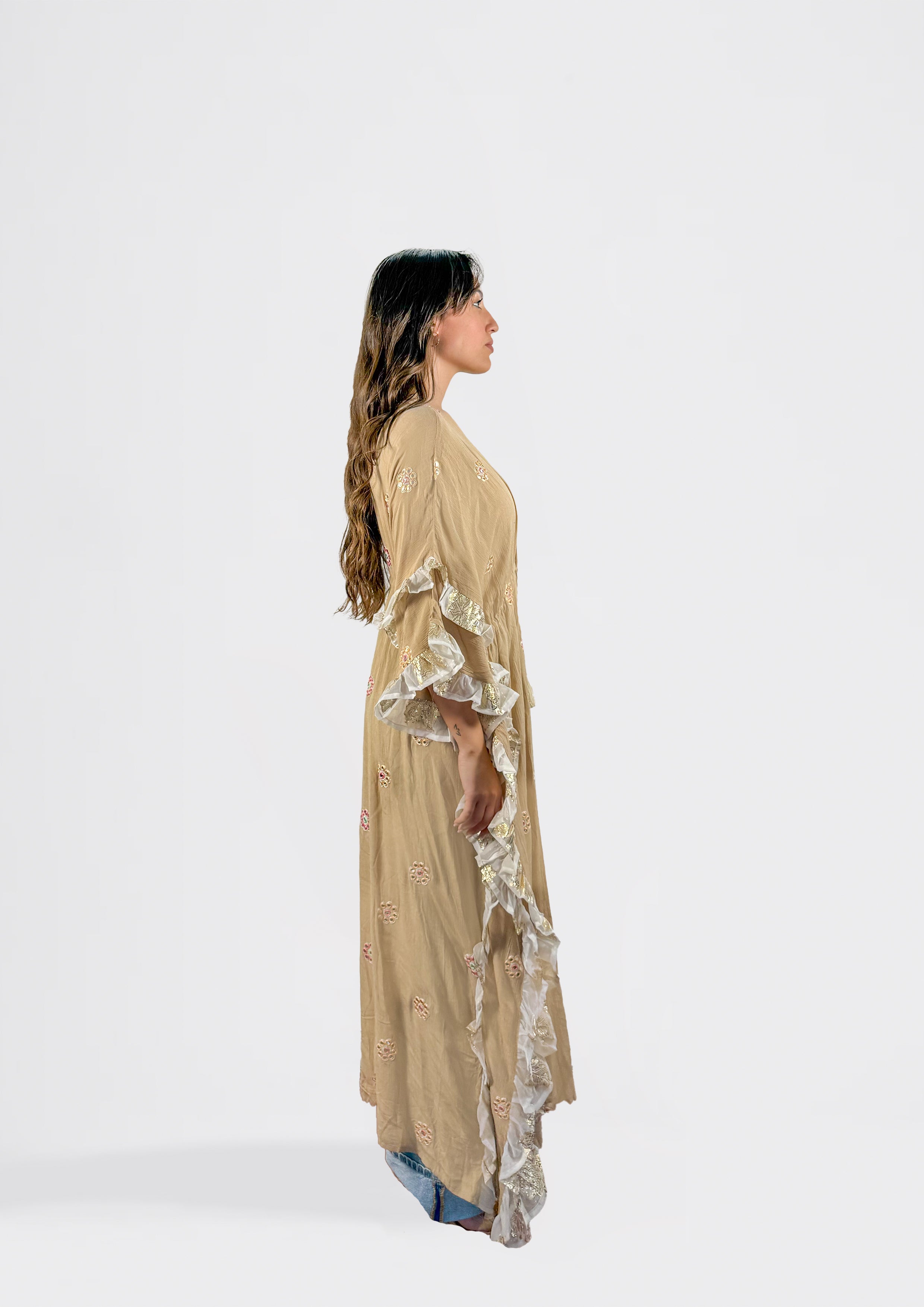 Boho Bloom Kimono