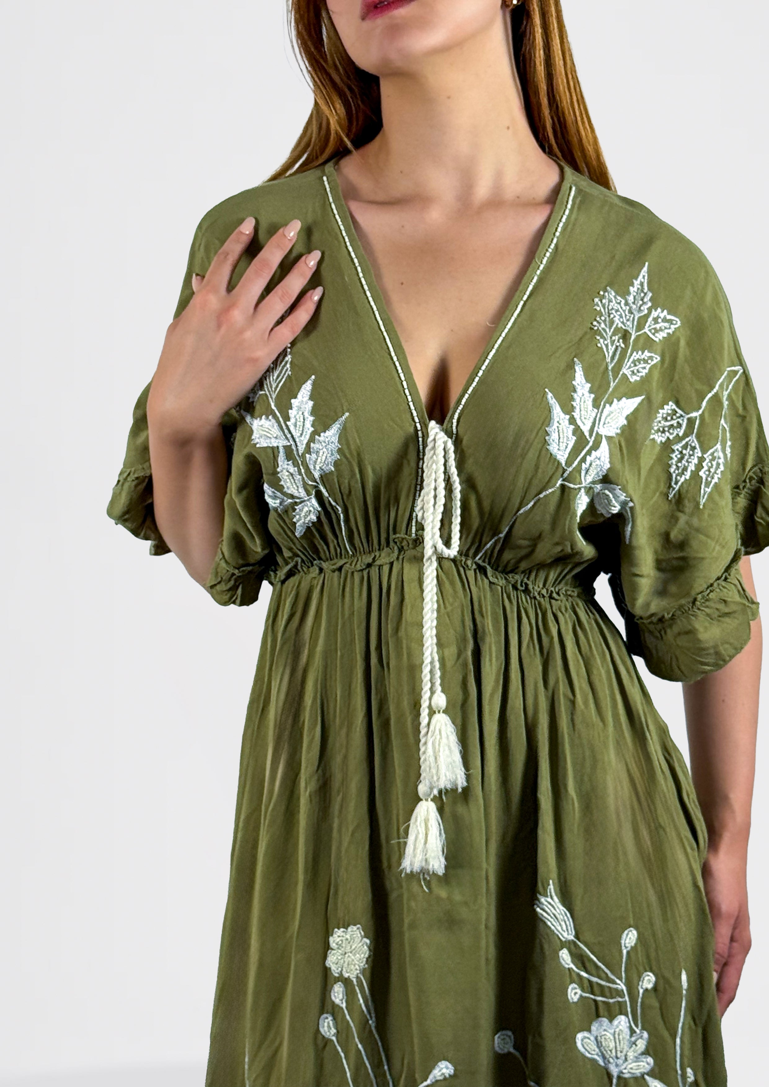 Azure Bloom Maxi