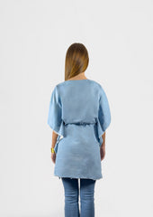 Azure Bloom Kimono