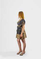 Ophelia Embellished Mini Dress