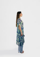 Green Bloom Kaftan