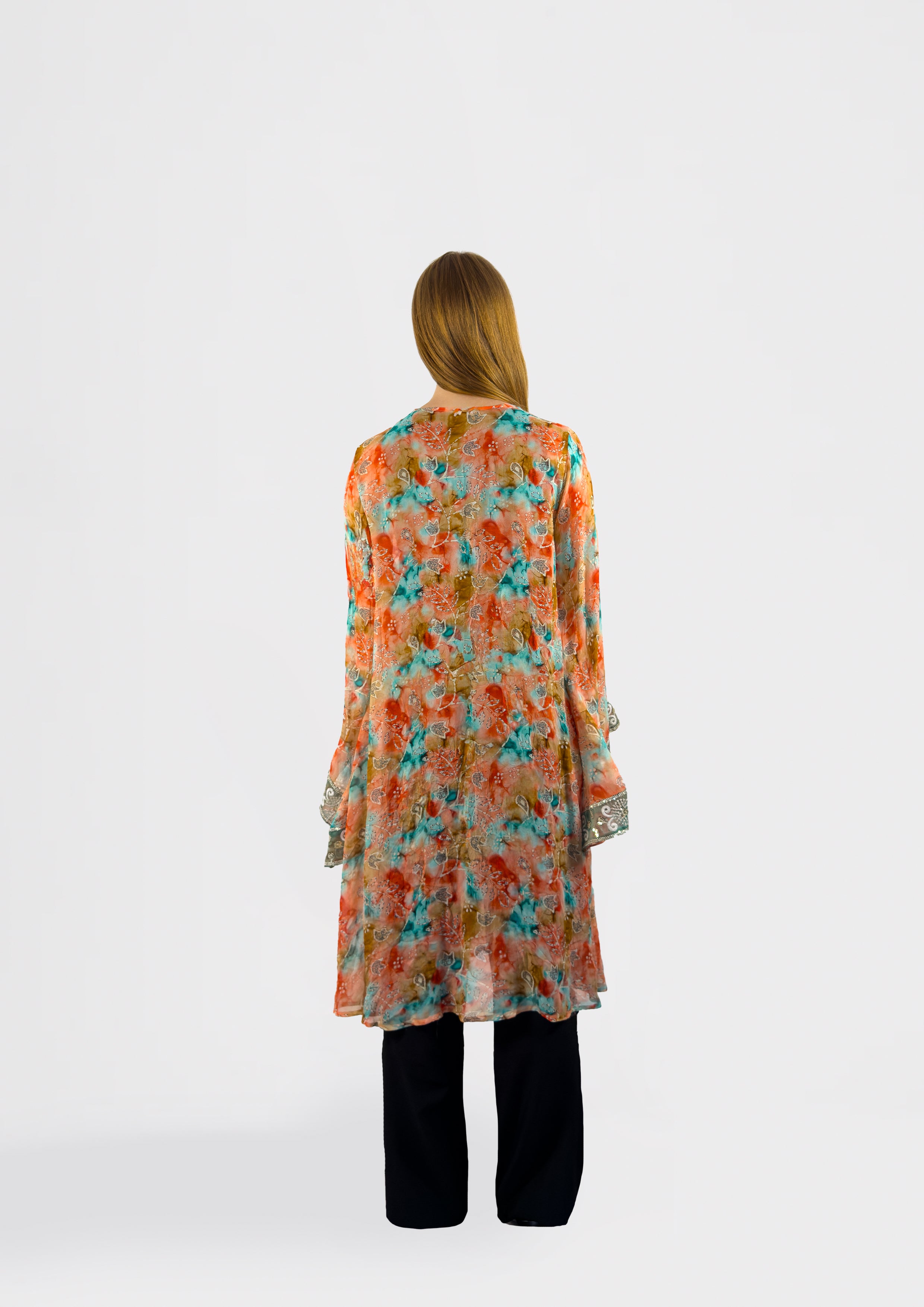 Opaline Embroidered Kimono